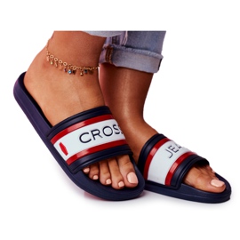 Dam Tofflor Cross Jeans Marinblå FF2R4160C