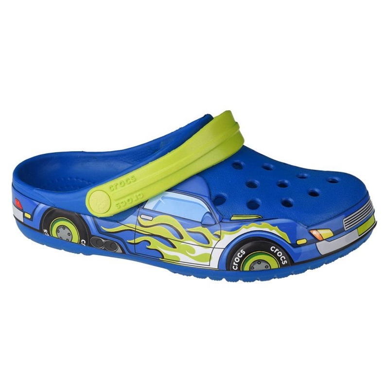 Crocs Fun Lab Truck Band Träsko 207074-4JL blå