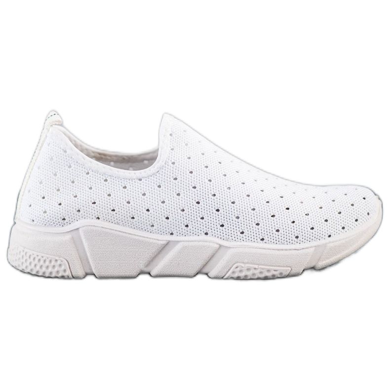 SHELOVET Openwork vita sneakers