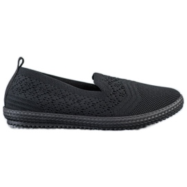 SHELOVET Svarta Slipons