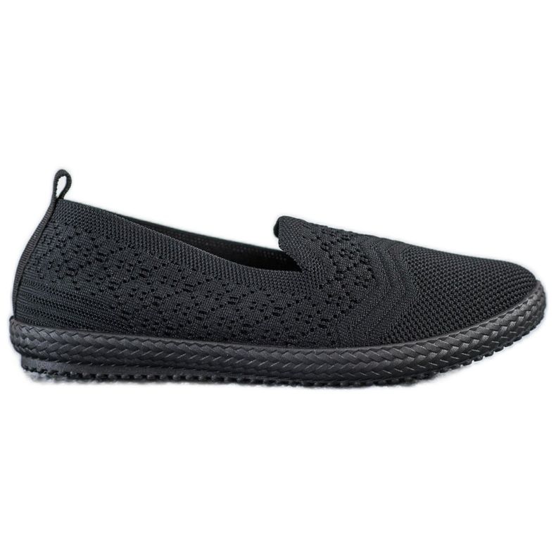 SHELOVET Svarta Slipons