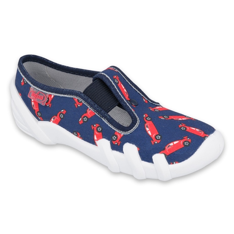 Befado barnskor 290X225 röd marinblå