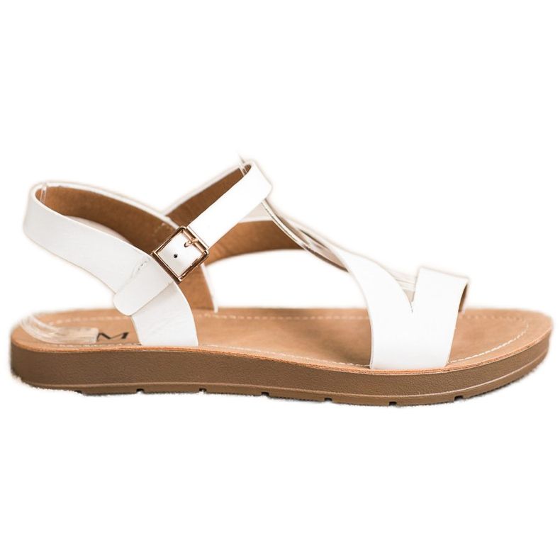 Cm Paris Fritids sandaler med ekoläder vit