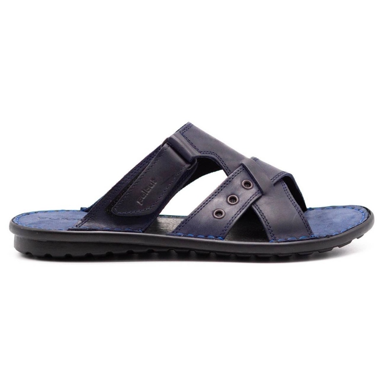 Polbut SA05 mörk marinblå tofflor för män