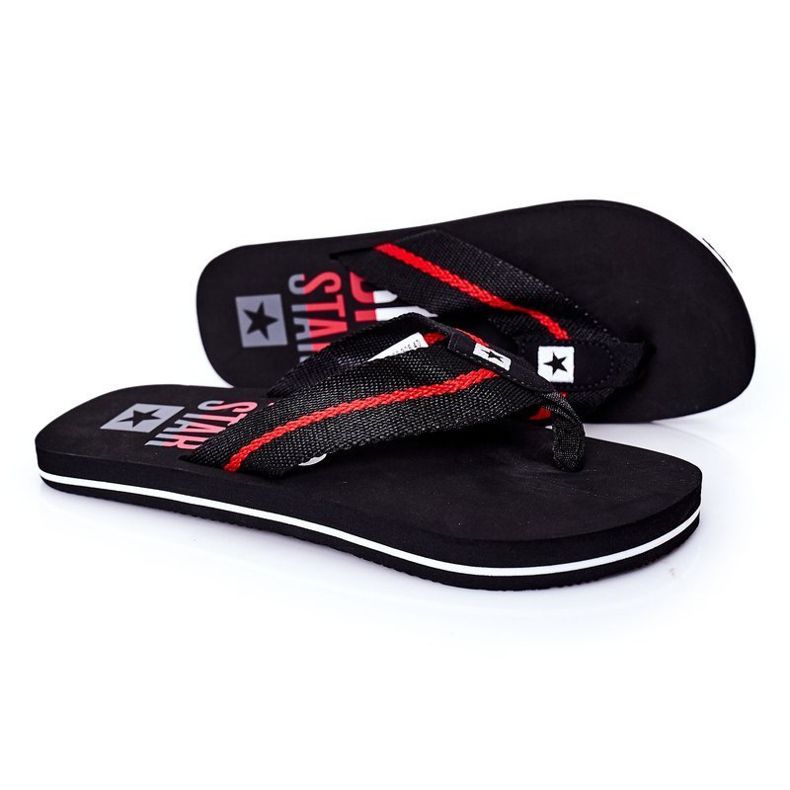 Män Flip-flops Big Star FF174479 Svart