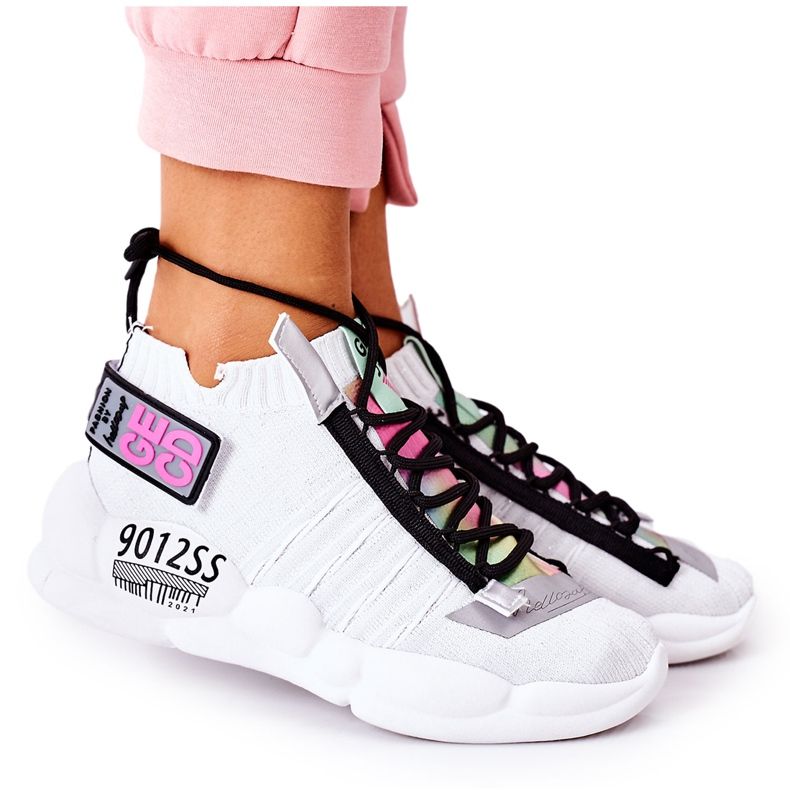 PS1 Kvinnors sportskor Sneakers White Bubble Tea vit