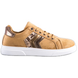 SHELOVET Mocka sneakers brun