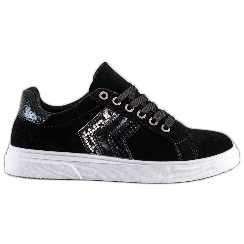 SHELOVET Mocka sneakers svart