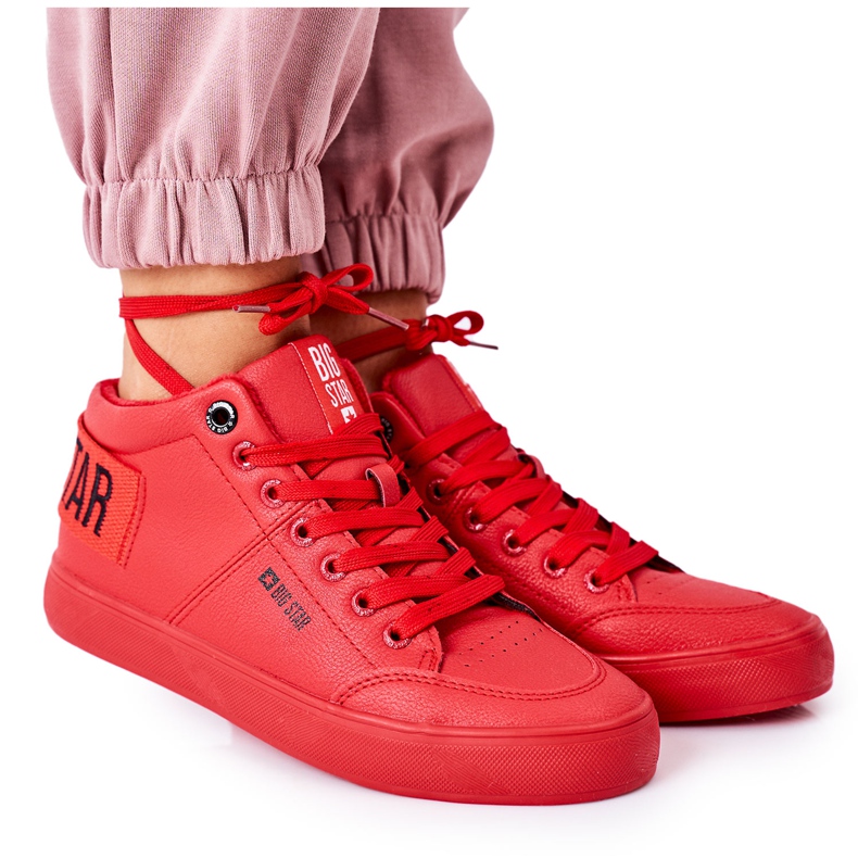 Dam Sneakers Big Star Warm Red EE274354 röd