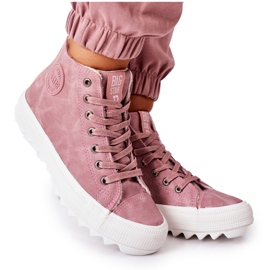Dam Sneakers Big Star High Warm Pink EE274113 rosa