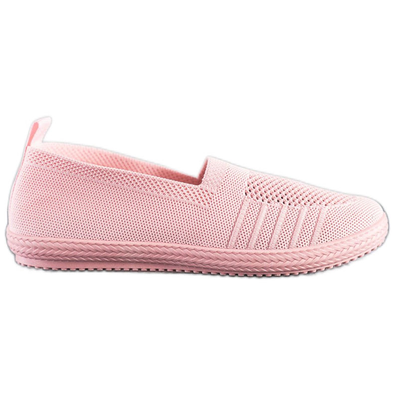 SHELOVET Openwork Slipons rosa