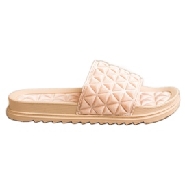 Renda Casual Beige Tofflor