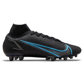 Nike Superfly 8 Elite Ag M CV0956-004 fotbollsskor svart svart