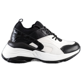 Melisa Tied Classic Sneakers vit svart