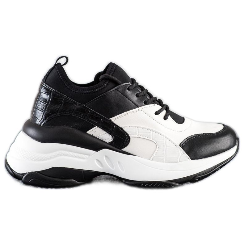 Melisa Tied Classic Sneakers vit svart