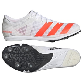 Adidas Distancestar W FY4095 löparpikar vit