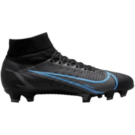 Nike Mercurial Superfly 8 Pro Fg M CV0961-004 fotbollsskor svart svart