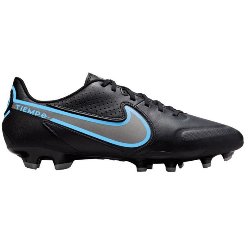 Nike Tiempo Legend 9 Academy FG / MG M DA1174-004 fotbollsskor svart svart
