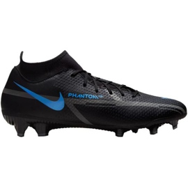 Nike Phantom GT2 Academy Df FG / MG M DC0797-004 fotbollsskor svart svart