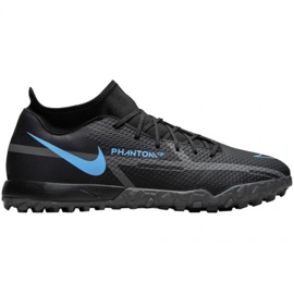 Nike Phantom GT2 Academy Df Tf M DC0802-004 fotbollsskor svart svart