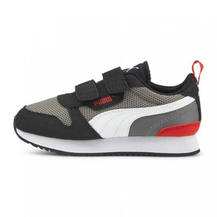 Puma R78 V Ps Jr 373617 22 vit svart grå