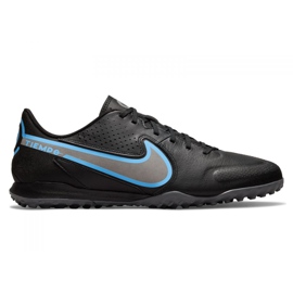 Nike Legend 9 Academy Tf M DA1191-004 fotbollsskor svart svart