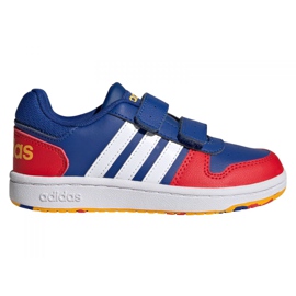 Adidas Hoops 2.0 C Jr FY9443 skor svart blå