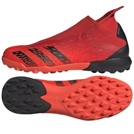 Adidas Predator Freak.3 Ll Tf M FY6300 fotbollsskor mångfärgad apelsiner och röda
