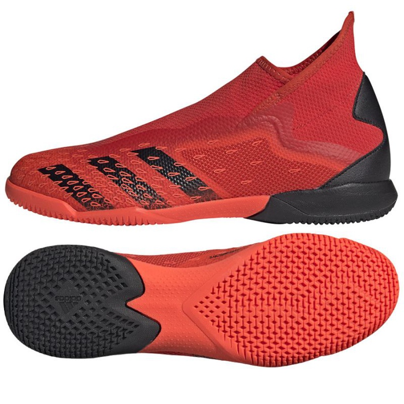 Adidas Predator Freak.3 Ll I M FY7863 fotbollsskor mångfärgad apelsiner och röda