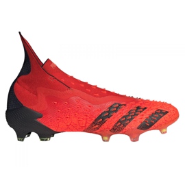 Adidas Predator Freak + Fg M FY6238 fotbollsskor mångfärgad röd