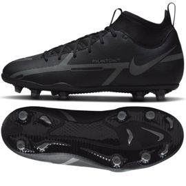 Nike Phantom GT2 Club Dynamic Fit FG / MG Jr DC0822 004 fotbollsskor svart svart