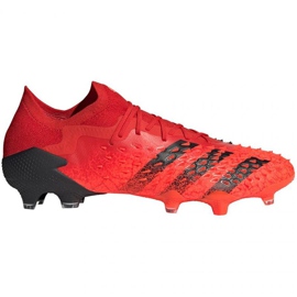 Adidas Predator Freak.1 Ll Fg M FY6266 fotbollsskor röd apelsiner och röda