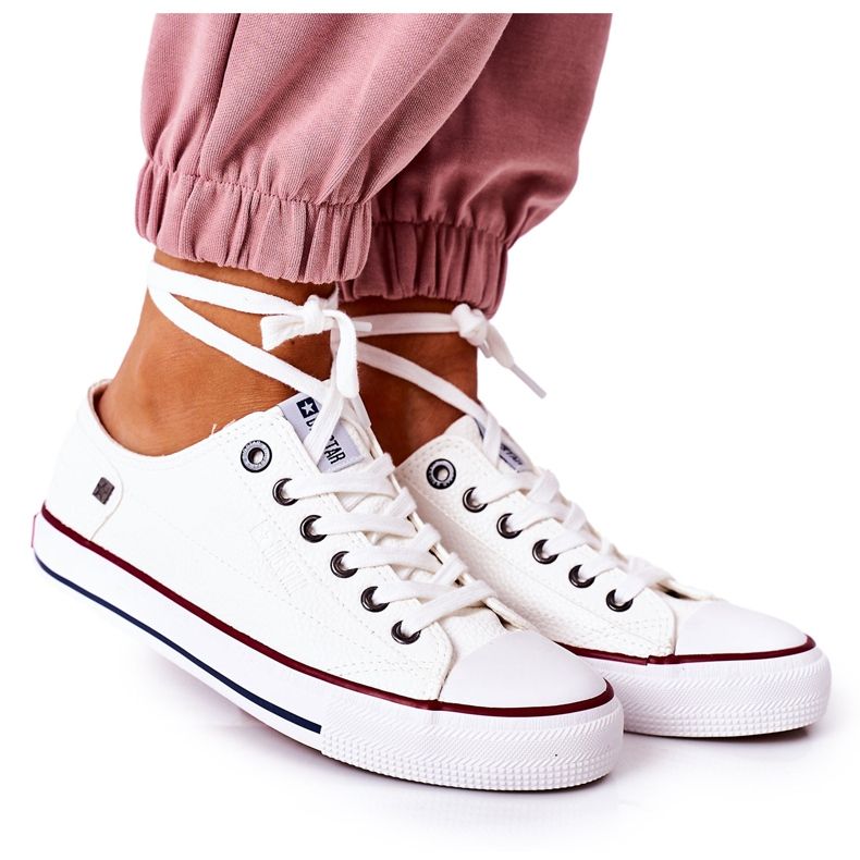 Sneakers dam Big Star II274001 Vit