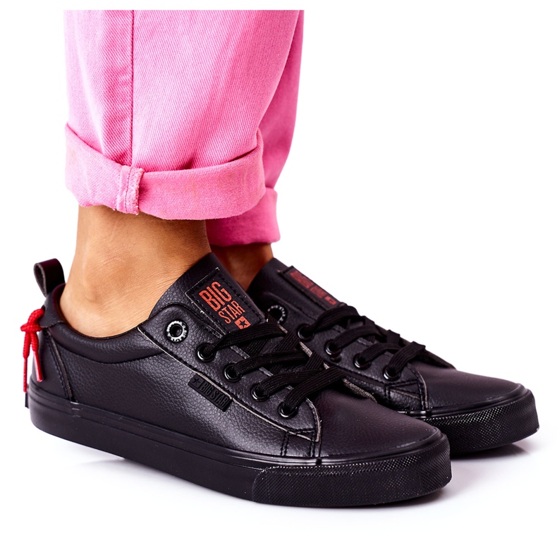 Damsneakers Big Star GG274161 Svart