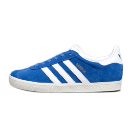 Adidas Gazelle J Jr BB2501 skor vit blå