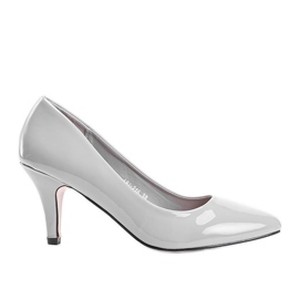 Grå pumps på en Faith stilettklack