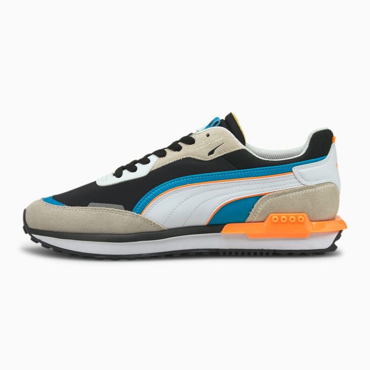 Puma City Rider M 382044 01 svart mångfärgad