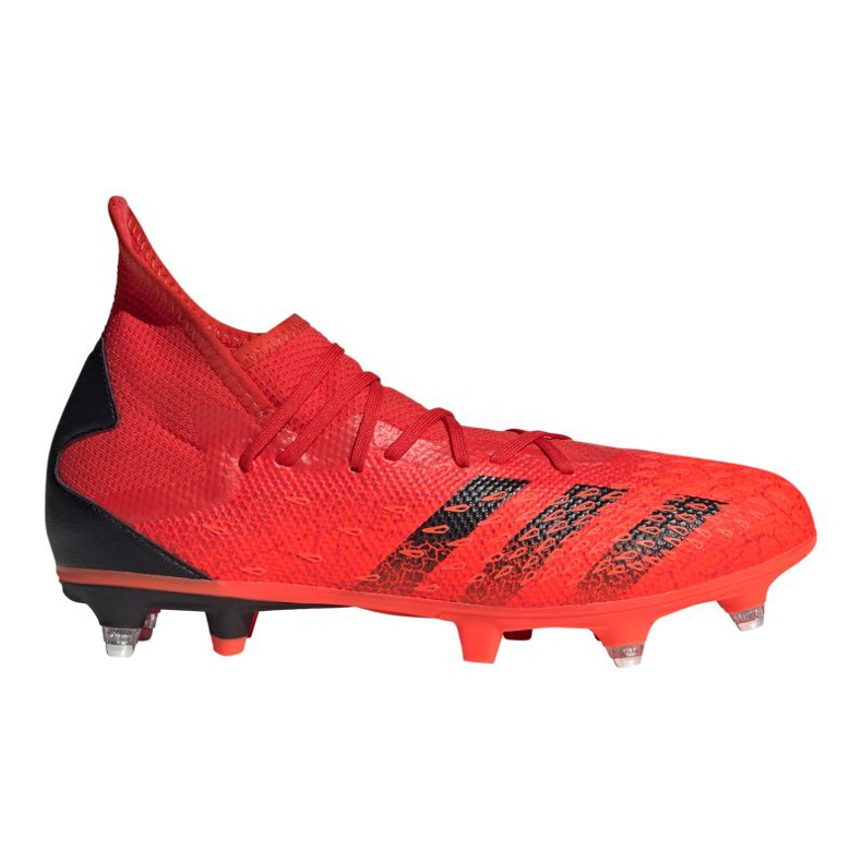 Adidas Predator Freak.3 Sg M FY6308 fotbollsskor mångfärgad apelsiner och röda