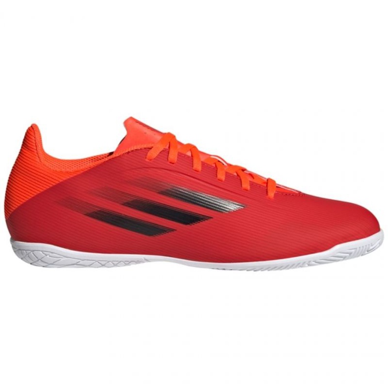 Adidas X Speedflow.4 In M FY3346 fotbollsskor röd apelsiner och röda