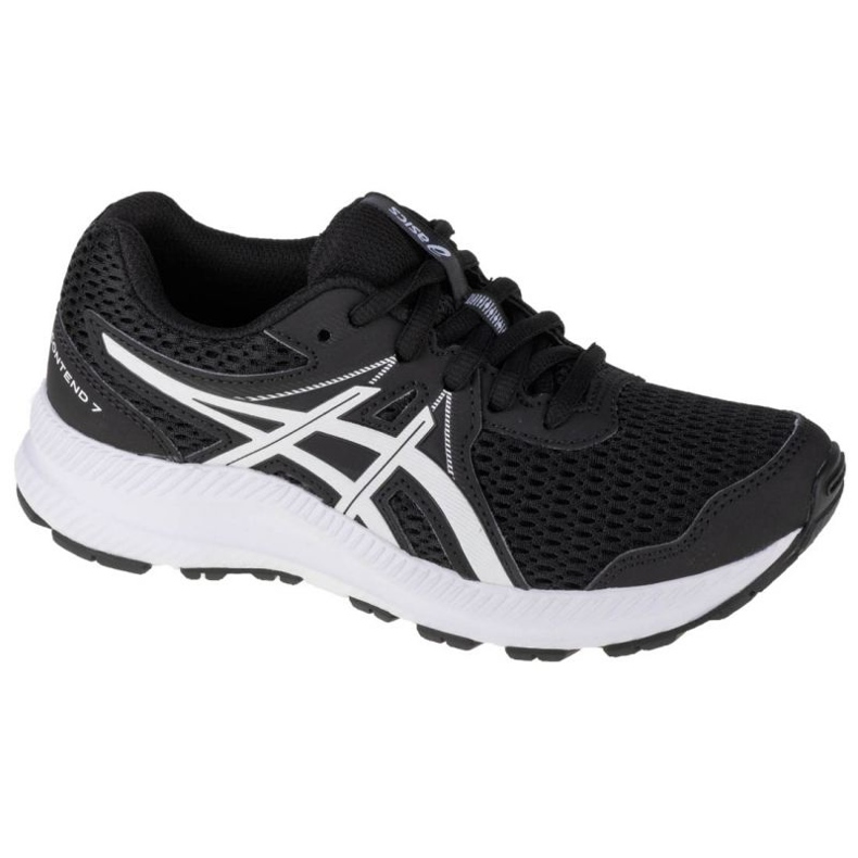 Asics Contend 7 Gs Jr 1014A192-002 svart