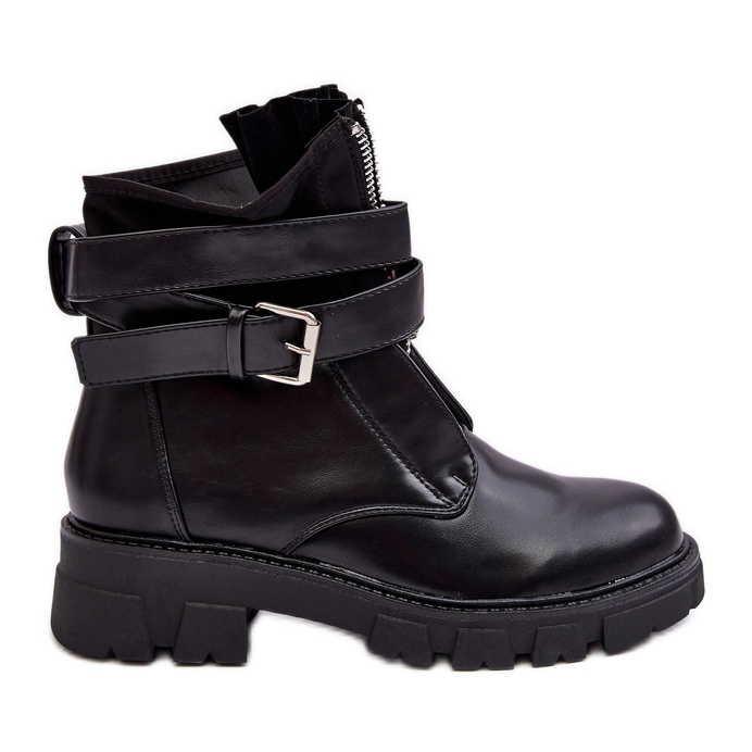 PS1 Warm Boots Workers Black Not Realy svart