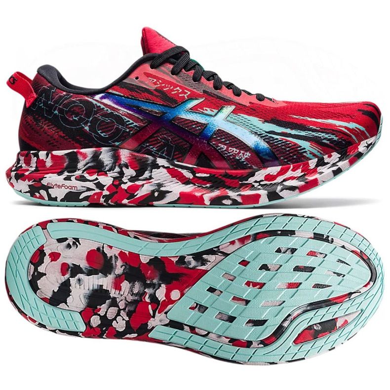 Asics Noosa Tri 13 M 1011B021 601 löparskor röd mångfärgad