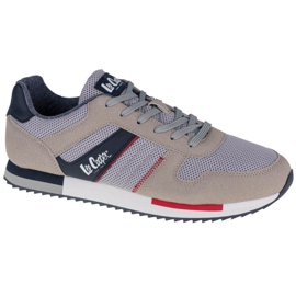 Lee Cooper M LCW-21-29-0164M skor beige grå