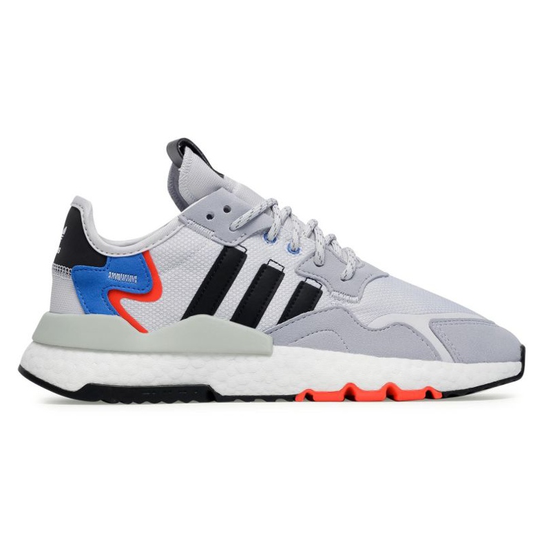 Adidas Nite Jogger M FX6835 skor svart röd blå grå