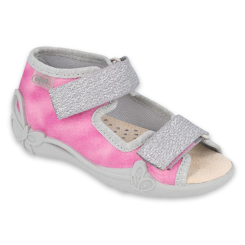 Befado barnskor 342P033 rosa silver-