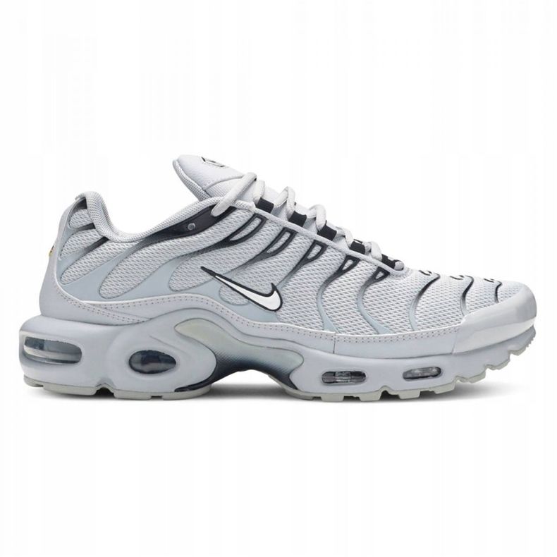 Nike Air Max Plus M 852630-021 sko vit svart grå