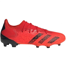 Adidas Predator Freak.3 L Fg M FY6289 fotbollsskor mångfärgad apelsiner och röda