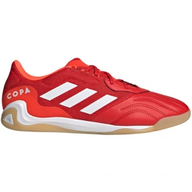 Adidas Copa Sense.3 In Sala M FY6192 fotbollsskor röd apelsiner och röda