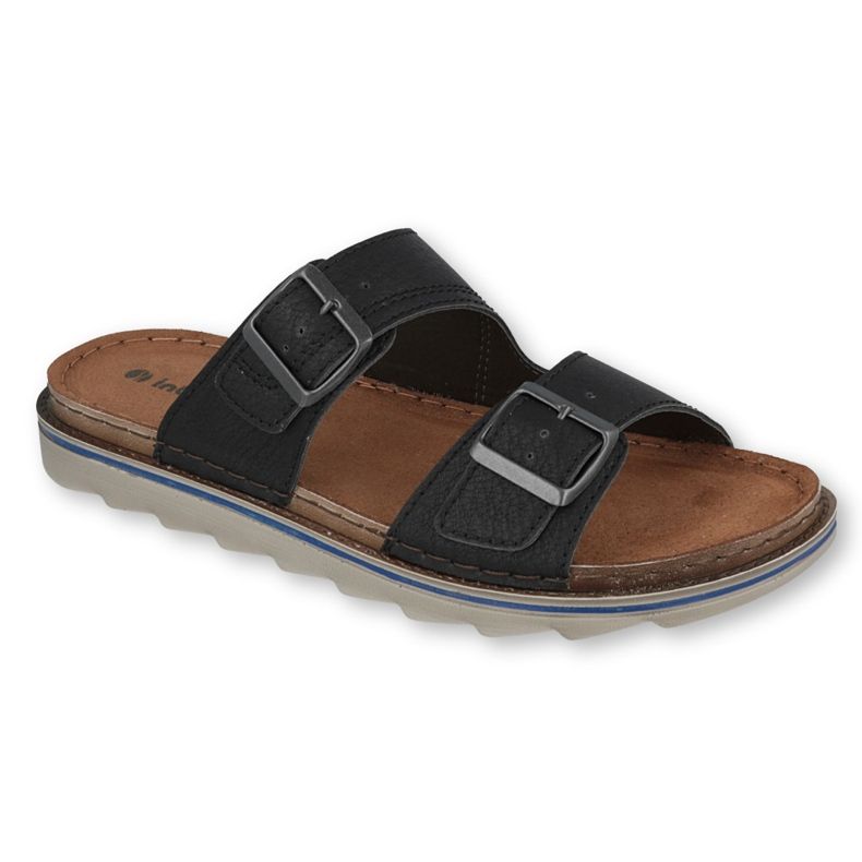 Inblu tofflor herrskor 158M006 svart