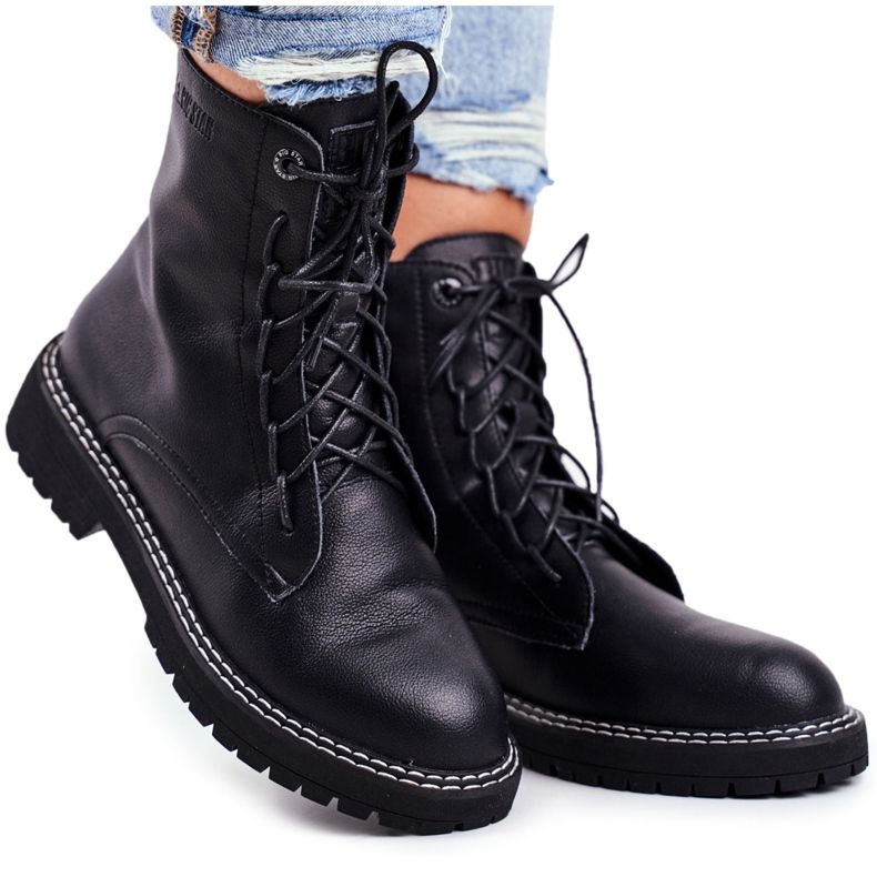 Kängor för kvinnor Big Star Black GG274596 svart